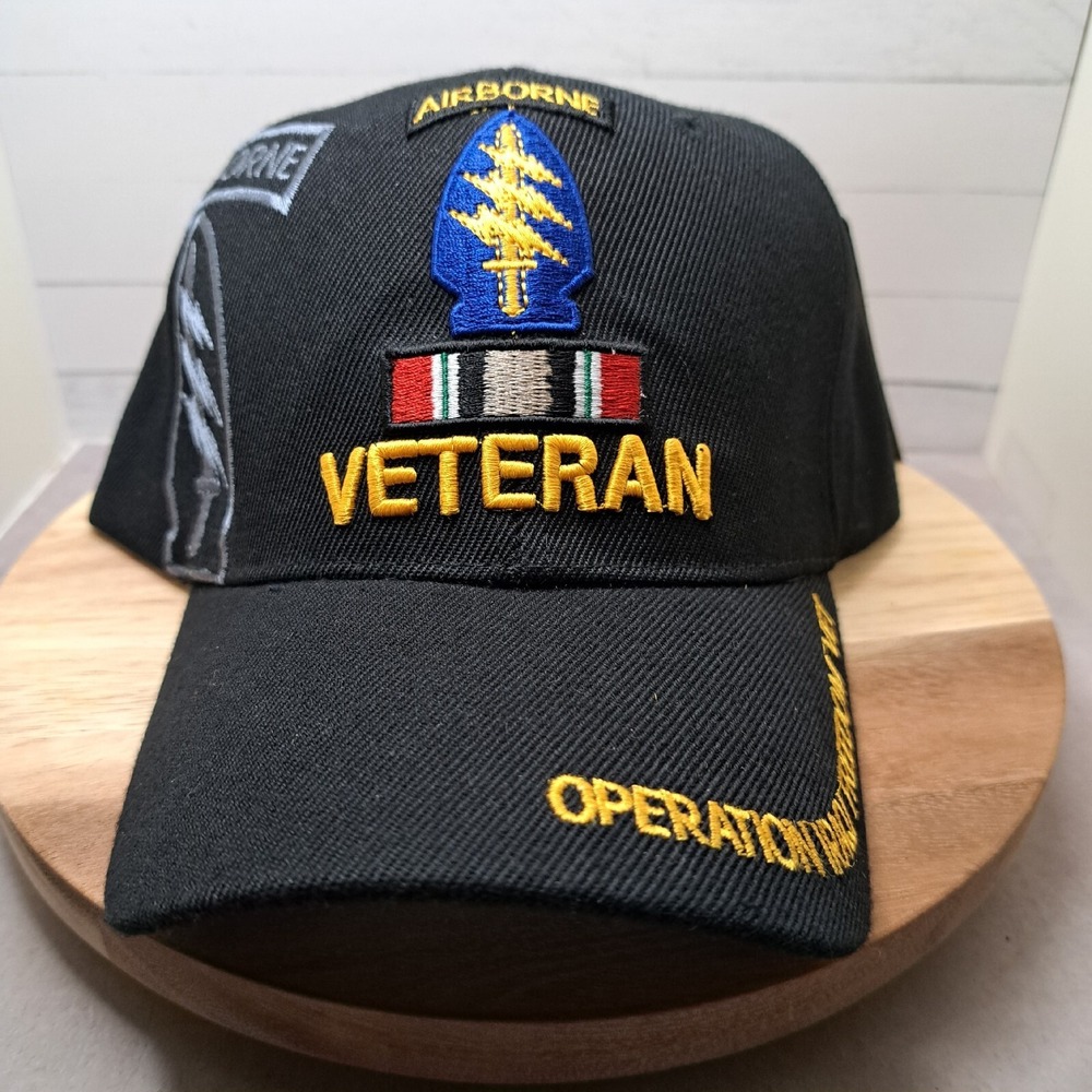 VETERAN Cap US Military Special Force Airborne Combat Infantryman Army Air Force